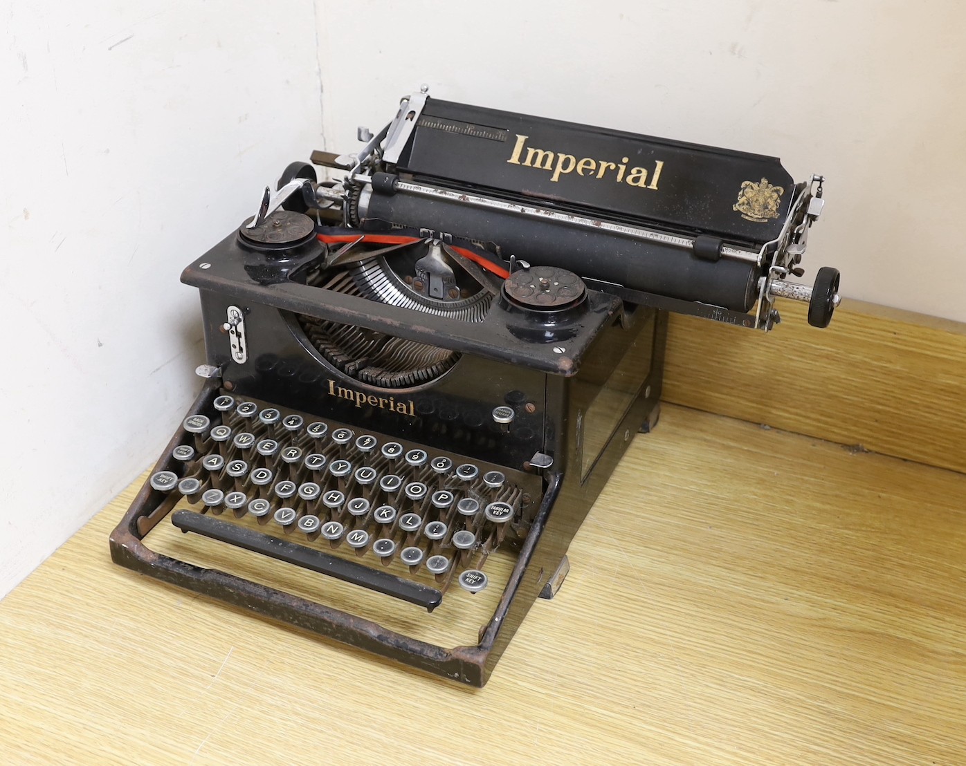 An Imperial typewriter